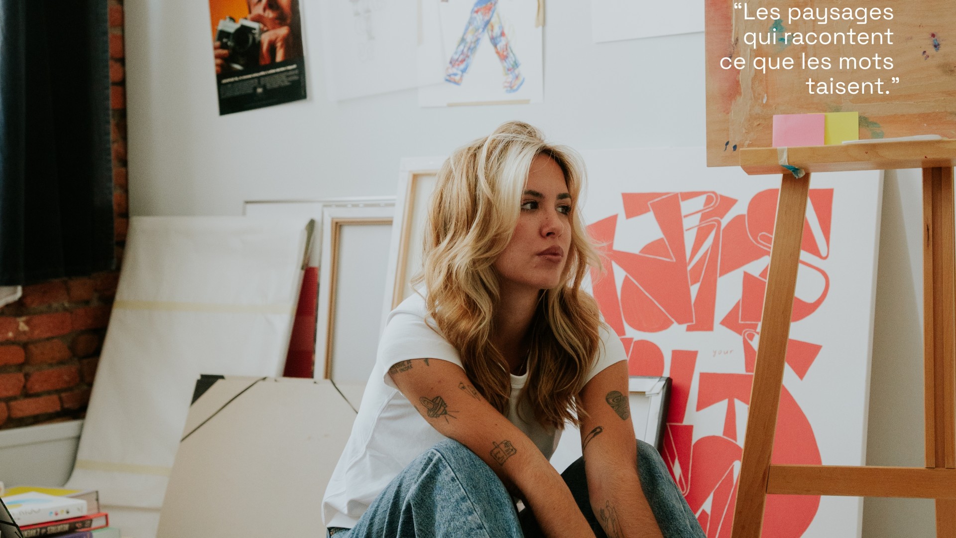 Exposition « Les paysages qui racontent ce que les mots taisent » par Justine Portalé (A16 Studio)