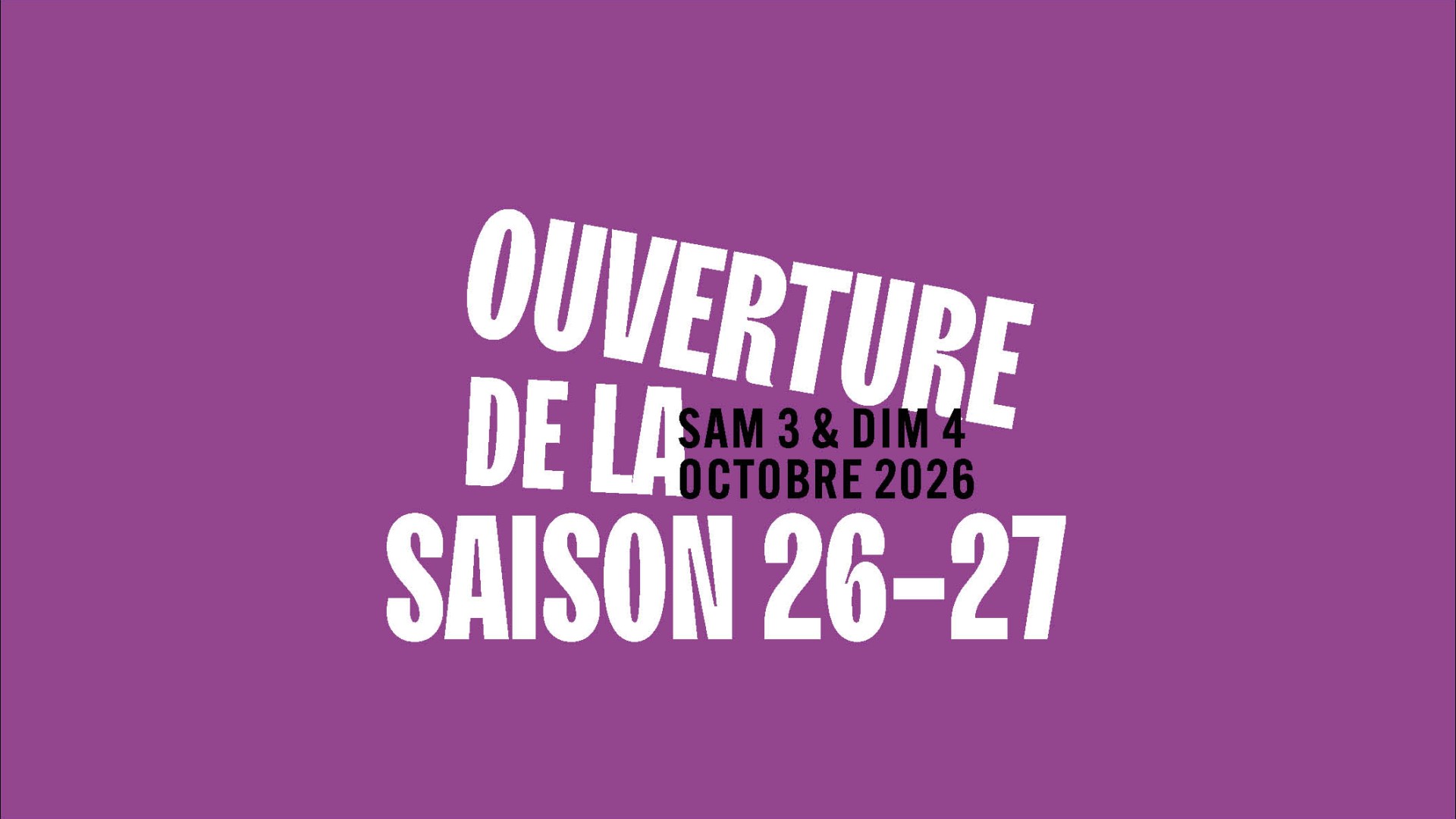 Bel été ! Découvrez la nouvelle saison exquise du Théâtre du Champ Exquis ! 
