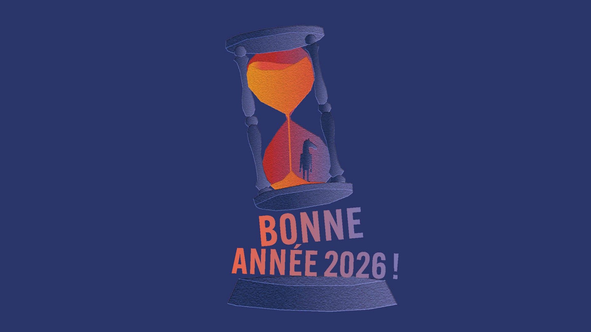 Le Théâtre du Champ Exquis vous souhaite une exquise année 2026 ! 